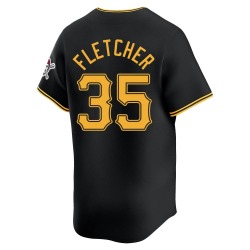 Aaron Fletcher Pittsburgh Pirates Men's Limited Alternate Jersey - Black