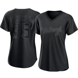 Aaron Fletcher Pittsburgh Pirates Women's Authentic Pitch Fashion Jersey - Black