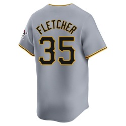 Aaron Fletcher Pittsburgh Pirates Youth Limited Away Jersey - Gray