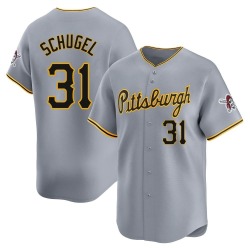 A.J. Schugel Pittsburgh Pirates Youth Limited Away Jersey - Gray