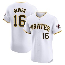 Al Oliver Pittsburgh Pirates Men's Elite Home Jersey - White