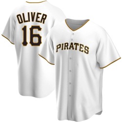 Al Oliver Pittsburgh Pirates Men's Replica Home Jersey - White