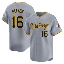 Al Oliver Pittsburgh Pirates Youth Limited Away Jersey - Gray