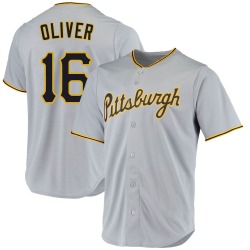 Al Oliver Pittsburgh Pirates Youth Replica Road Jersey - Gray