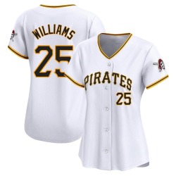 Alika Williams Pittsburgh Pirates Women's Limited Home Jersey - White