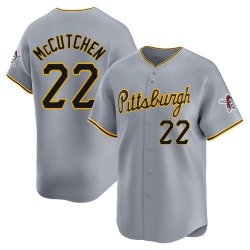 Andrew McCutchen Pittsburgh Pirates Men's Limited Away Jersey - Gray