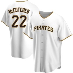 Andrew McCutchen Pittsburgh Pirates Men's Replica Home Jersey - White