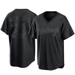 Andrew McCutchen Pittsburgh Pirates Men's Replica Pitch Fashion Jersey - Black