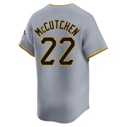 Andrew McCutchen Pittsburgh Pirates Youth Limited Away Jersey - Gray