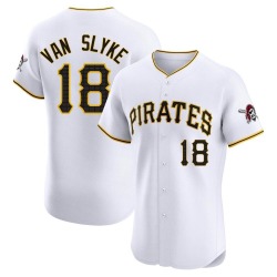 Andy Van Slyke Pittsburgh Pirates Men's Elite Home Jersey - White