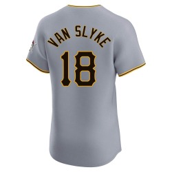 Andy Van Slyke Pittsburgh Pirates Men's Elite Road Jersey - Gray