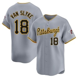 Andy Van Slyke Pittsburgh Pirates Men's Limited Away Jersey - Gray