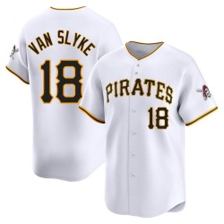 Andy Van Slyke Pittsburgh Pirates Men's Limited Home Jersey - White