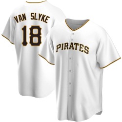 Andy Van Slyke Pittsburgh Pirates Men's Replica Home Jersey - White