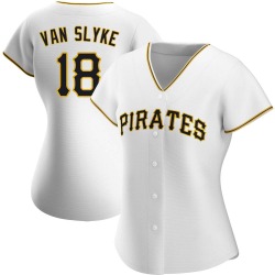 Andy Van Slyke Pittsburgh Pirates Women's Authentic Home Jersey - White