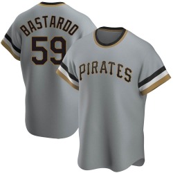 Antonio Bastardo Pittsburgh Pirates Men's Replica Road Cooperstown Collection Jersey - Gray