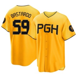 Antonio Bastardo Pittsburgh Pirates Youth Replica 2023 City Connect Jersey - Gold