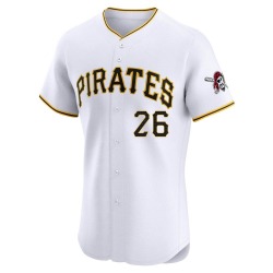 Bailey Falter Pittsburgh Pirates Men's Elite Home Jersey - White