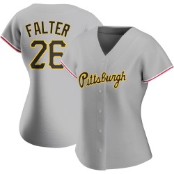 Bailey Falter Pittsburgh Pirates Women's Authentic Road Jersey - Gray