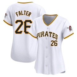 Bailey Falter Pittsburgh Pirates Women's Limited Home Jersey - White