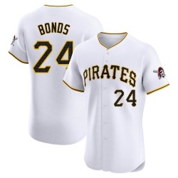 Barry Bonds Pittsburgh Pirates Men's Elite Home Jersey - White