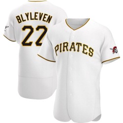 Bert Blyleven Pittsburgh Pirates Men's Authentic Home Jersey - White