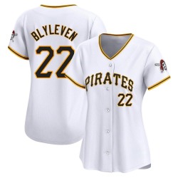 Bert Blyleven Pittsburgh Pirates Women's Limited Home Jersey - White