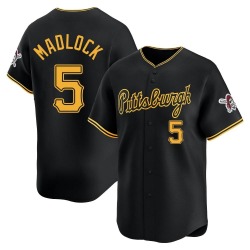 Bill Madlock Pittsburgh Pirates Men's Limited Alternate Jersey - Black