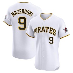 Bill Mazeroski Pittsburgh Pirates Men's Elite Home Jersey - White