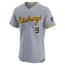 Bill Mazeroski Pittsburgh Pirates Men's Elite Road Jersey - Gray