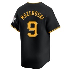 Bill Mazeroski Pittsburgh Pirates Men's Limited Alternate Jersey - Black