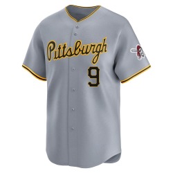 Bill Mazeroski Pittsburgh Pirates Men's Limited Away Jersey - Gray