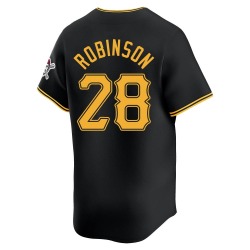 Bill Robinson Pittsburgh Pirates Men's Limited Alternate Jersey - Black