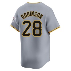 Bill Robinson Pittsburgh Pirates Men's Limited Away Jersey - Gray