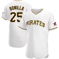 Bobby Bonilla Pittsburgh Pirates Men's Authentic Home Jersey - White