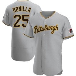 Bobby Bonilla Pittsburgh Pirates Men's Authentic Road Jersey - Gray