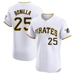 Bobby Bonilla Pittsburgh Pirates Men's Elite Home Jersey - White