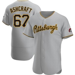 Braxton Ashcraft Pittsburgh Pirates Men's Authentic Road Jersey - Gray