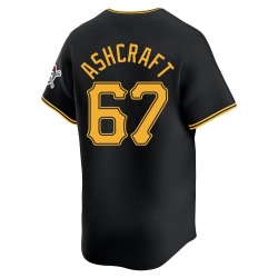 Braxton Ashcraft Pittsburgh Pirates Men's Limited Alternate Jersey - Black