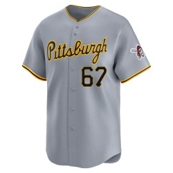 Braxton Ashcraft Pittsburgh Pirates Youth Limited Away Jersey - Gray