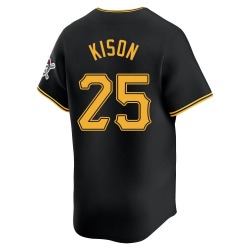 Bruce Kison Pittsburgh Pirates Men's Limited Alternate Jersey - Black