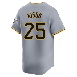 Bruce Kison Pittsburgh Pirates Men's Limited Away Jersey - Gray