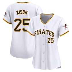 Bruce Kison Pittsburgh Pirates Women's Limited Home Jersey - White