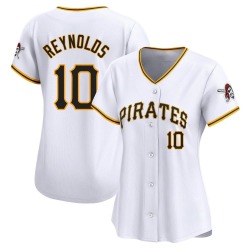 Bryan Reynolds Pittsburgh Pirates Women's Limited Home Jersey - White