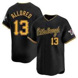 Cameron Alldred Pittsburgh Pirates Men's Limited Alternate Jersey - Black