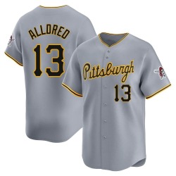 Cameron Alldred Pittsburgh Pirates Men's Limited Away Jersey - Gray