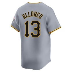 Cameron Alldred Pittsburgh Pirates Men's Limited Away Jersey - Gray