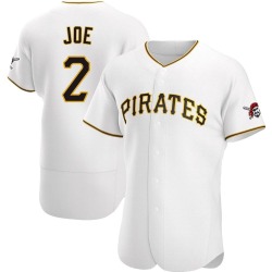 Connor Joe Pittsburgh Pirates Men's Authentic Home Jersey - White