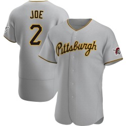 Connor Joe Pittsburgh Pirates Men's Authentic Road Jersey - Gray