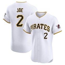 Connor Joe Pittsburgh Pirates Men's Elite Home Jersey - White